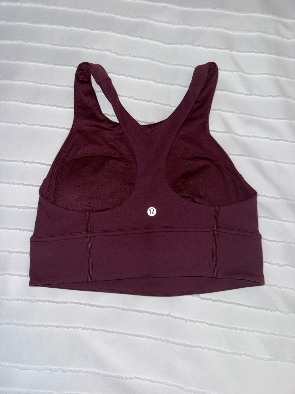 lululemon athletica Deep Plum Racerback Sports Bra